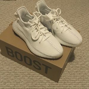 Authentic Yeezy Adidas Sneakers in Triple White